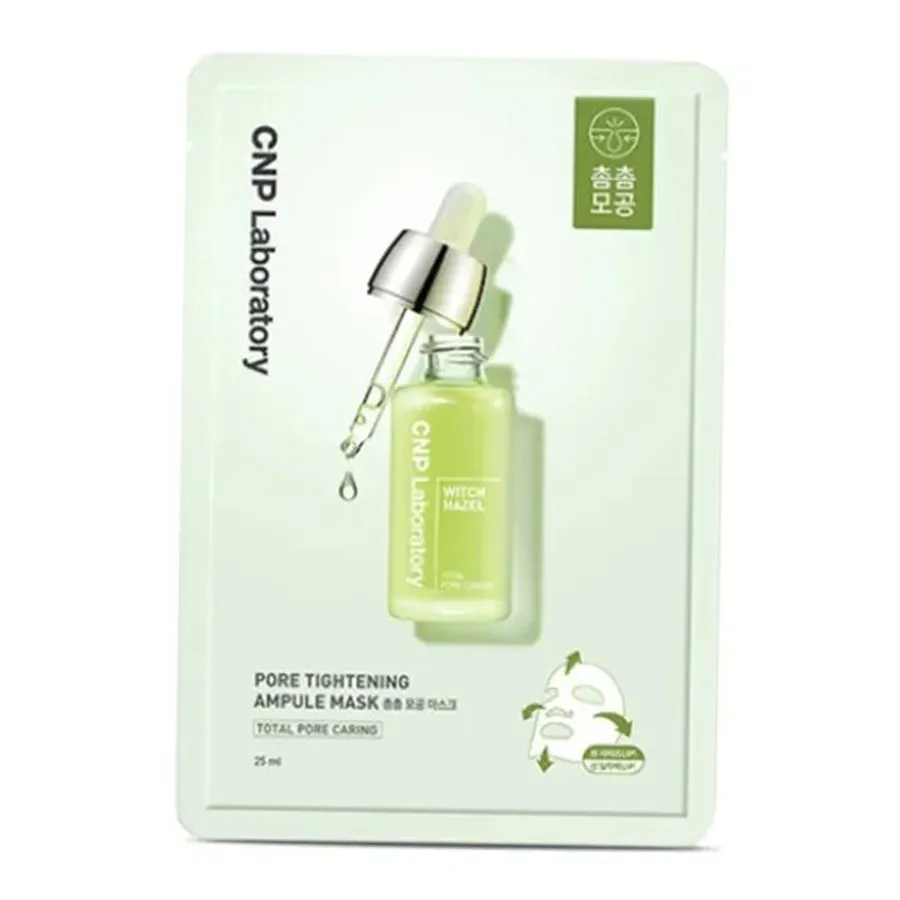 Mặt Nạ Se Khít Lỗ Chân Lông, Săn Chắc Da CNP Laboratory Pore Tightening Ampule Mask (1 Hộp x 10 Miếng)