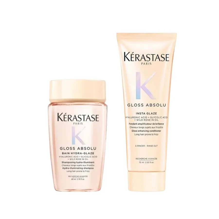 Set Dầu Gội + Dầu Xả Kérastase Gloss Absolu Set 2 Món