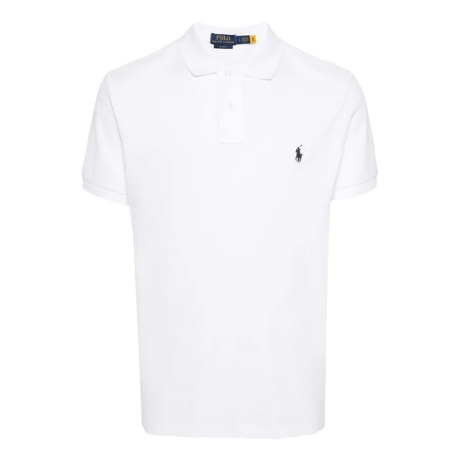 Áo Polo Nam Ralph Lauren Slim Fit 710548797001-WHITE Màu Trắng Size M