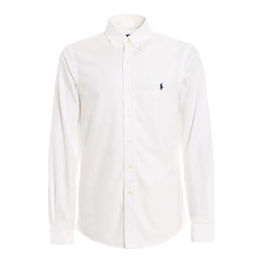 Áo Sơ Mi Dài Tay Nam Ralph Lauren Shirt Polo 710736557002 Màu Trắng ...