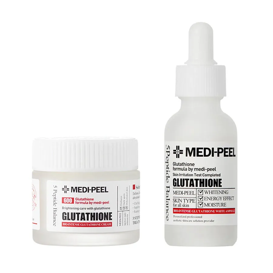 Combo H Tr Dng Sng, Cp m Medi-Peel Glutathione Serum 30ml + Cream  50g | Vua Hng Hiu