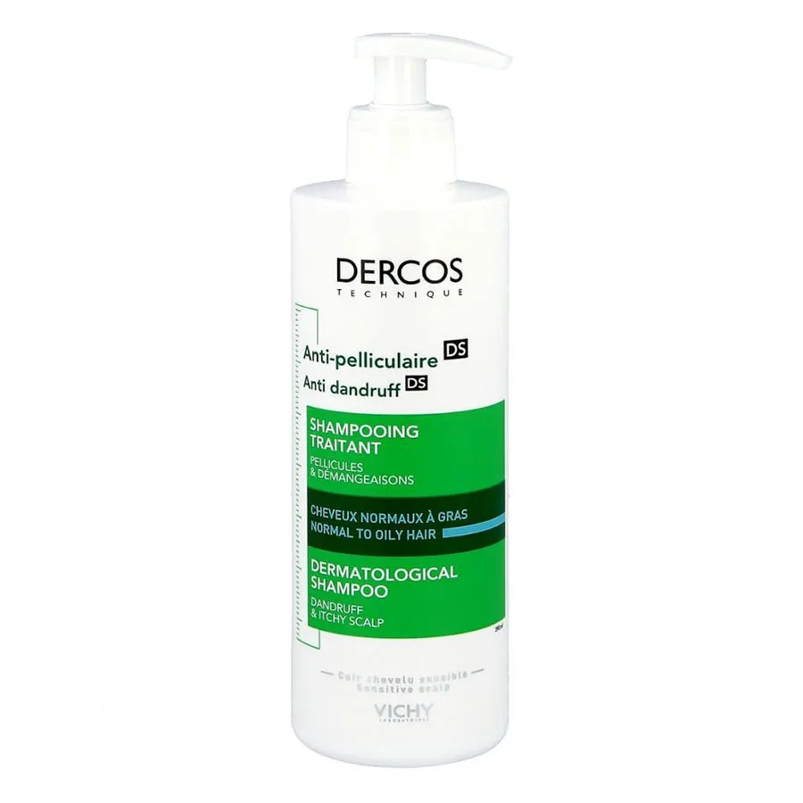 Dầu Gội Sạch Gàu Vichy Dercos Anti-Dandruff Shampoo Oily Scalp 390ml
