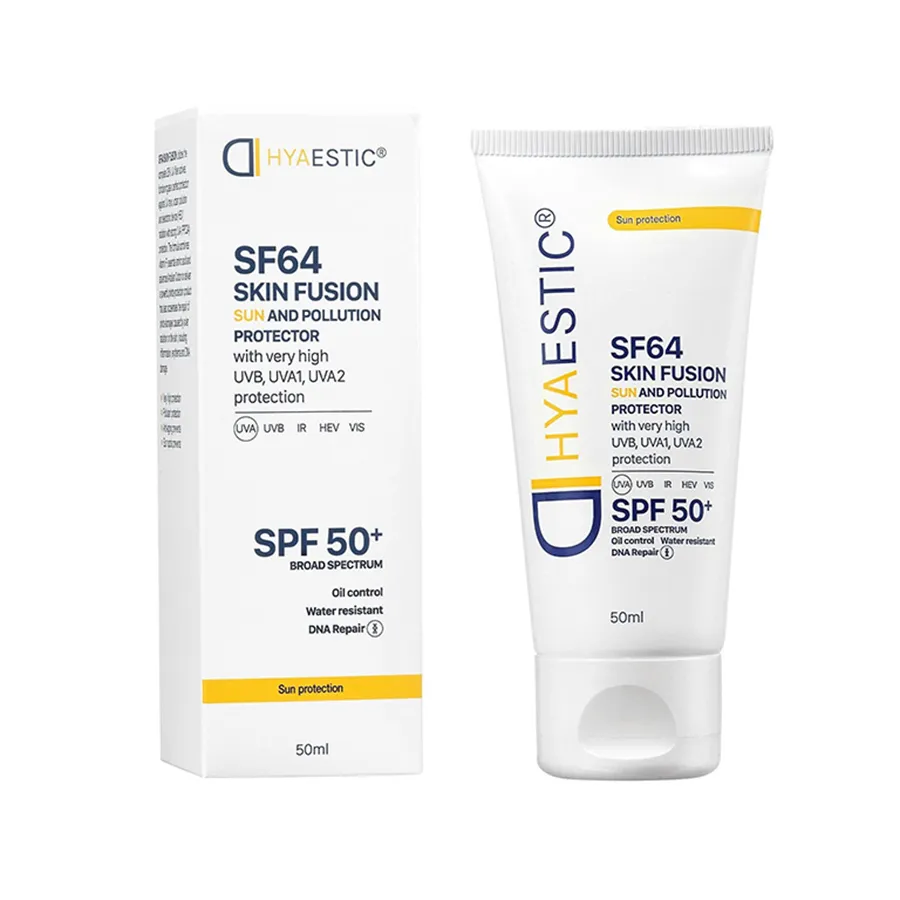 Kem Chống Nắng Bảo Vệ Tối Đa Hyaestic Skin Fusion SF64 Sun And Pollution Protector SPF50+ 50ml (Hàng Công Ty)