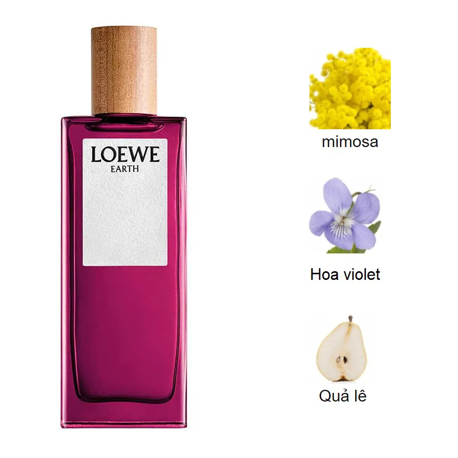 Nước Hoa Unisex Loewe Earth EDP Spray 100ml | Vua Hàng Hiệu
