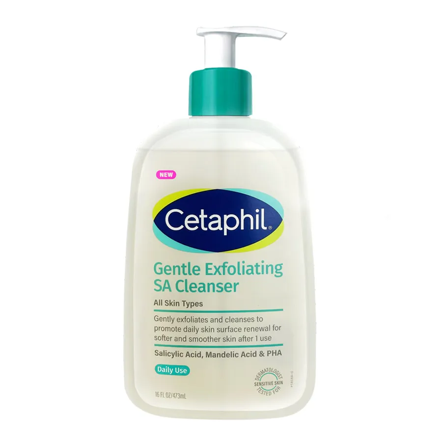 Sửa Rữa Mặt Sạch Sâu Cetaphil Gentle Exfoliating SA Cleanser 437ml