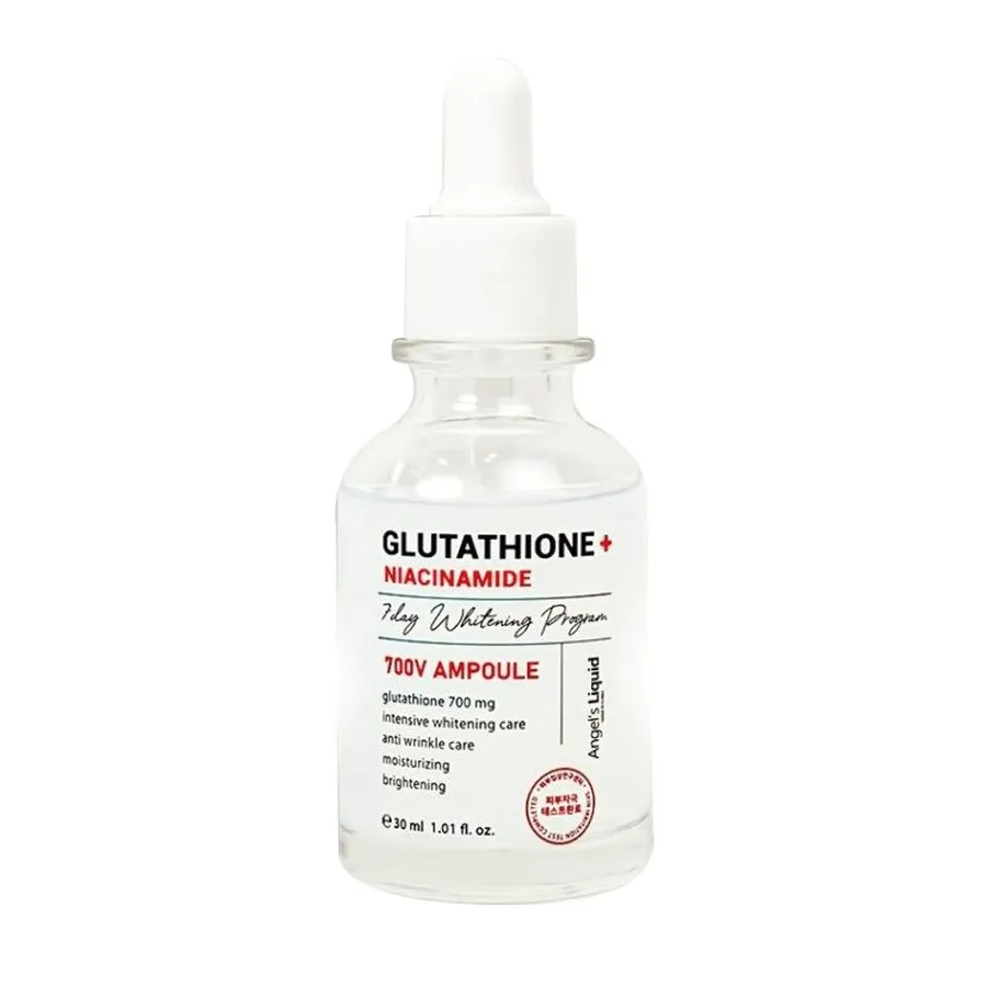 Tinh Chất Hỗ Trợ Dưỡng Trắng Da Angel's Liquid Glutathione Niacinamide 700V Ampoule 30ml