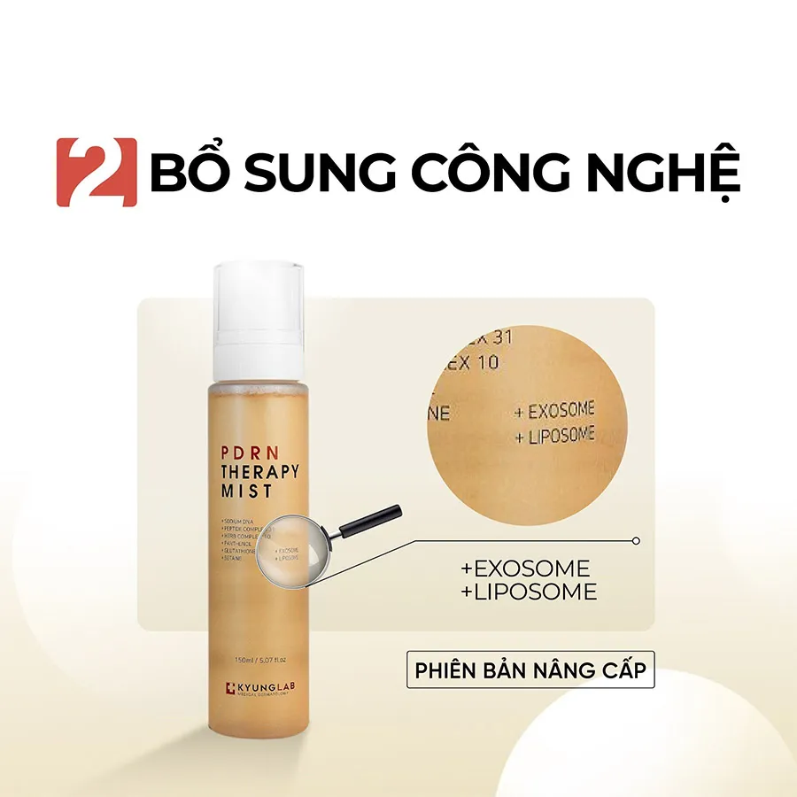Xịt Khoáng Dưỡng Ẩm Dịu Da Kyunglab PDRN Therapy Mist 150ml | Vua