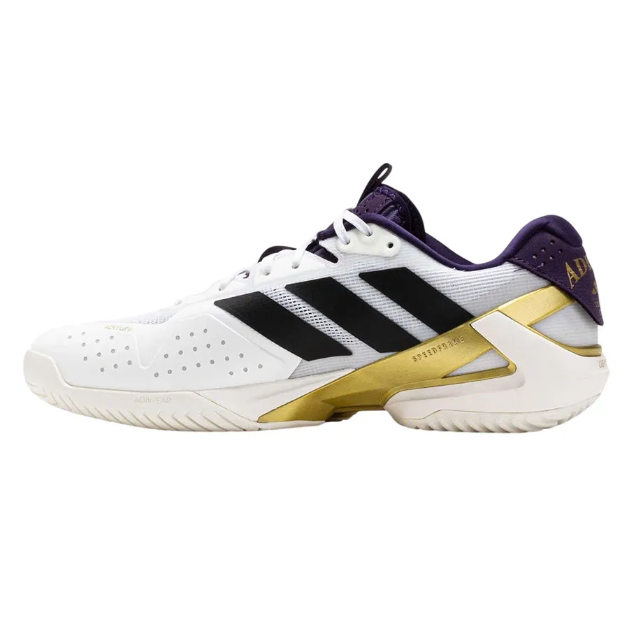 Giày Tennis/Pickleball Adidas Adizero Ubersonic 5 Shoes JQ3778 Màu Trắng Đen Size 41