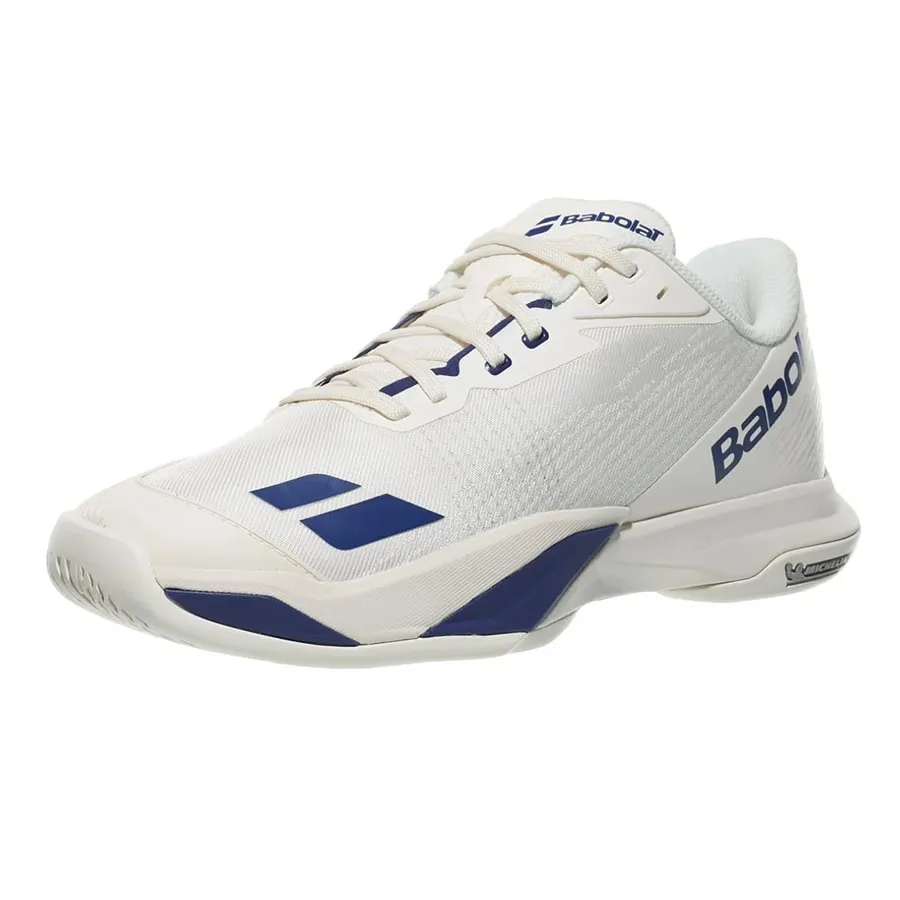 Giày Tennis/Pickleball/Golf Babolat Jet Mach 4 All Court 30S26629B-1115 Màu Trắng Xanh Size 42.5