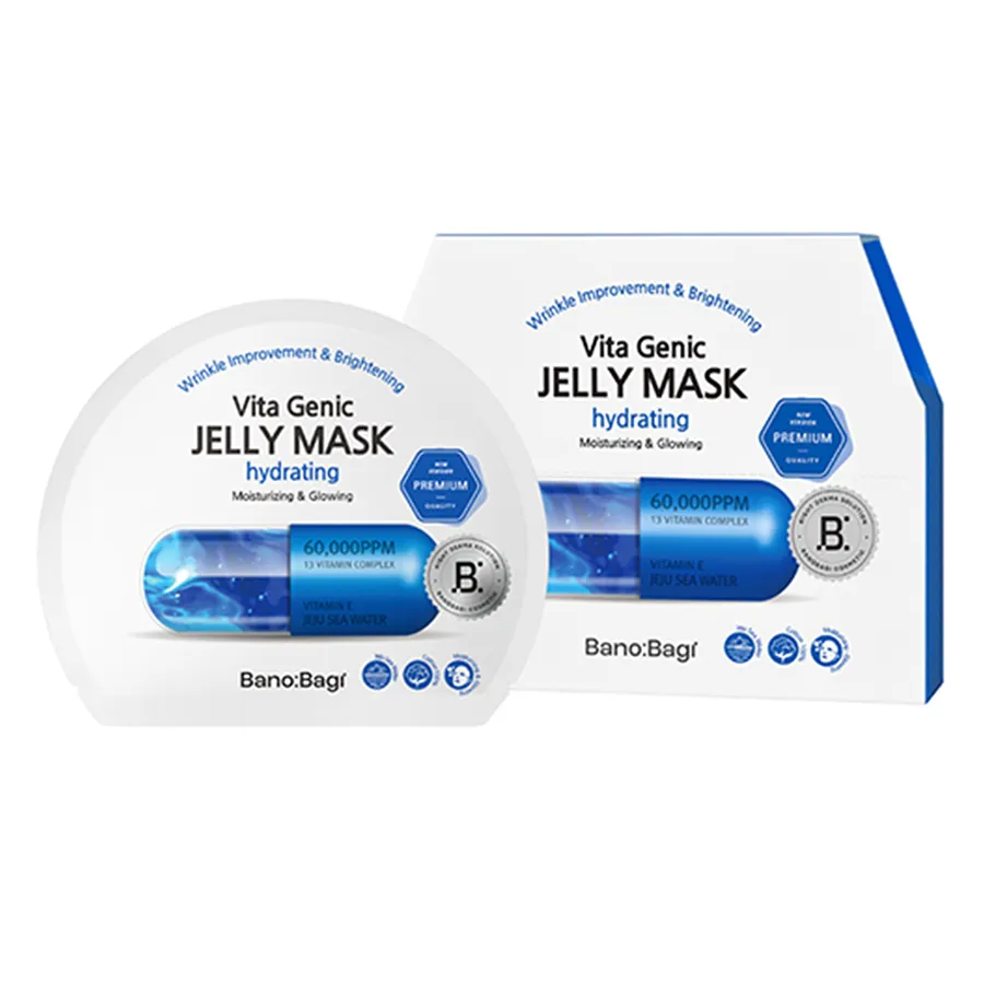 Mặt Nạ Cấp Ẩm Đàn Hồi Và Căng Bóng Da Banobagi Vita Genic Jelly Hydrating