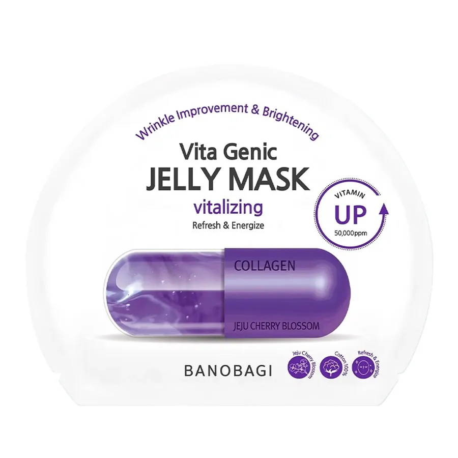 Mặt Nạ Hỗ Trợ Trẻ Hóa, Tăng Đàn Hồi Da Banobagi Vita Genic Jelly Mask Vitalizing