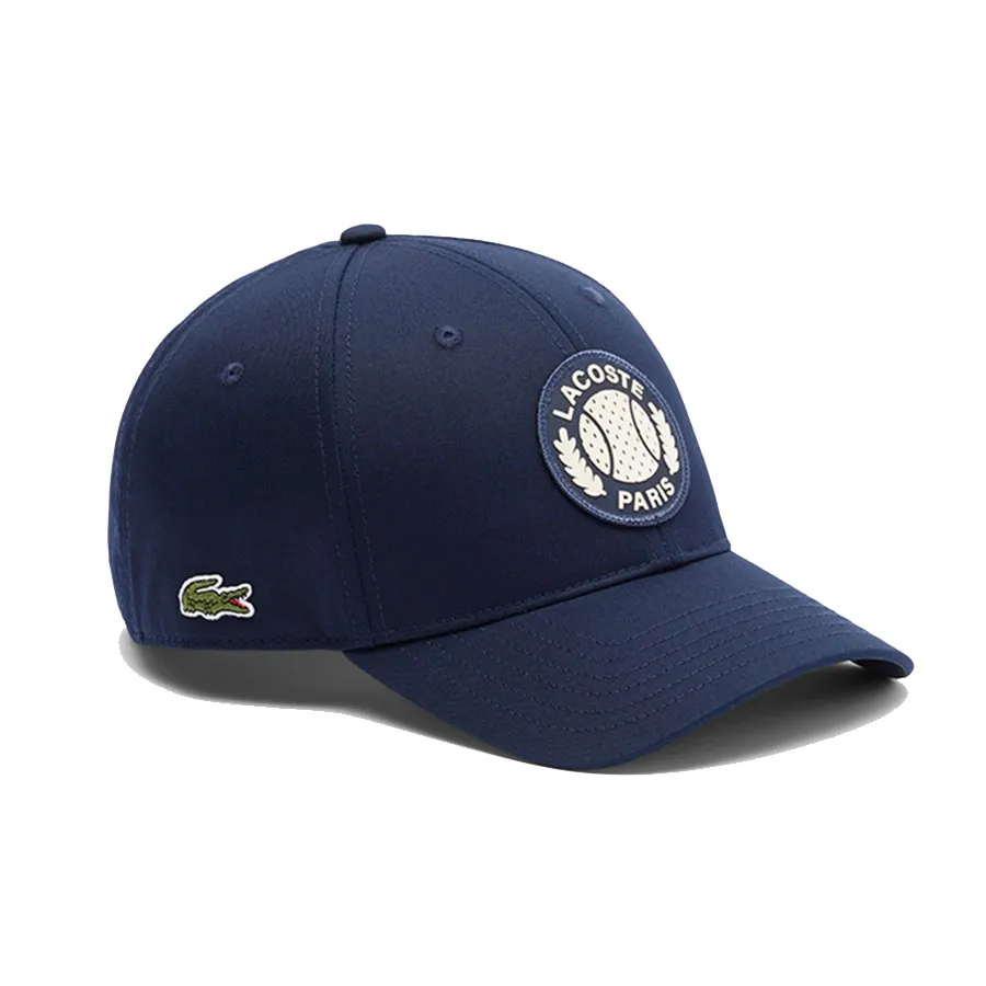 Mũ Unisex Lacoste Adjustable Twill Baseball Cap RK9454 55G 166 Navy Blue Màu Xanh Đậm