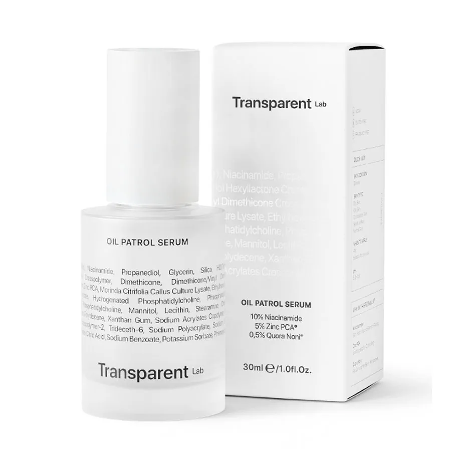 Serum Kiềm Dầu Transparent Lab Oil Patrol Serum 30ml