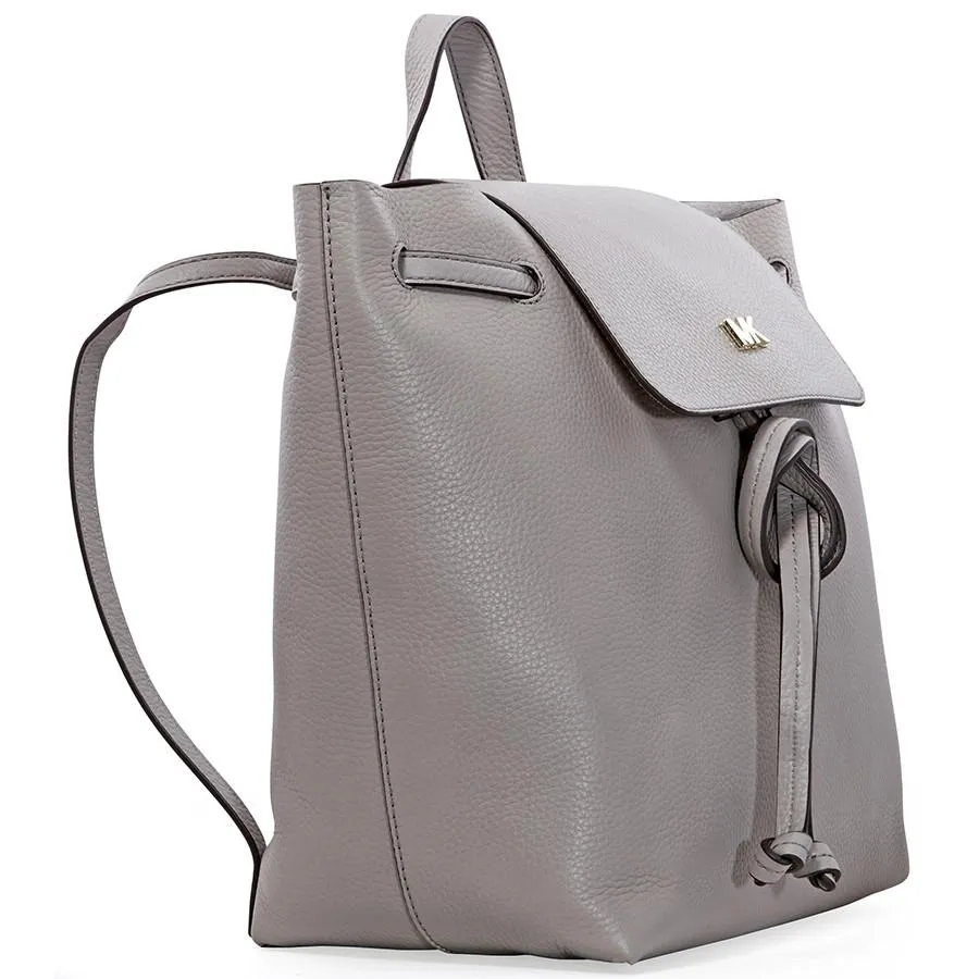 junie medium pebbled leather backpack