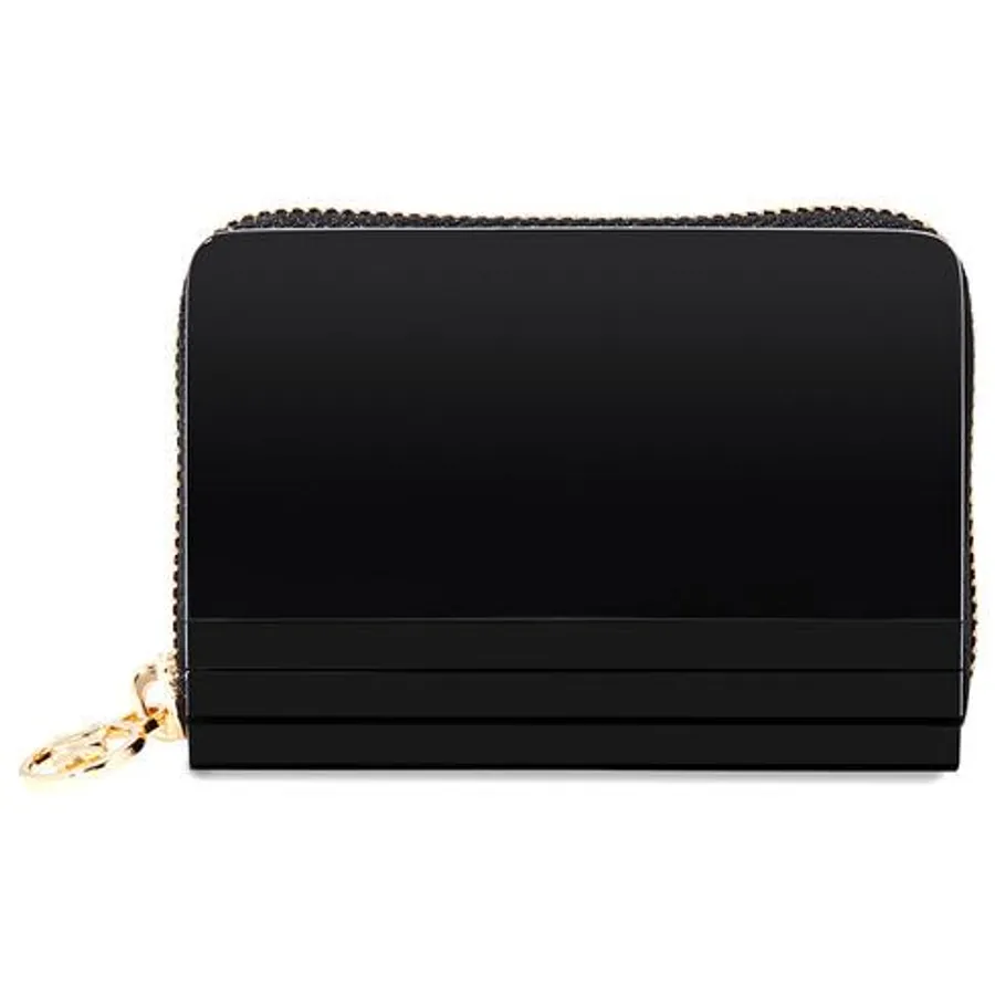 Túi xách Order - Ví Cầm Tay Michael Kors MK Barbara Resin Coin Purse - Black Màu Đen - Vua Hàng Hiệu