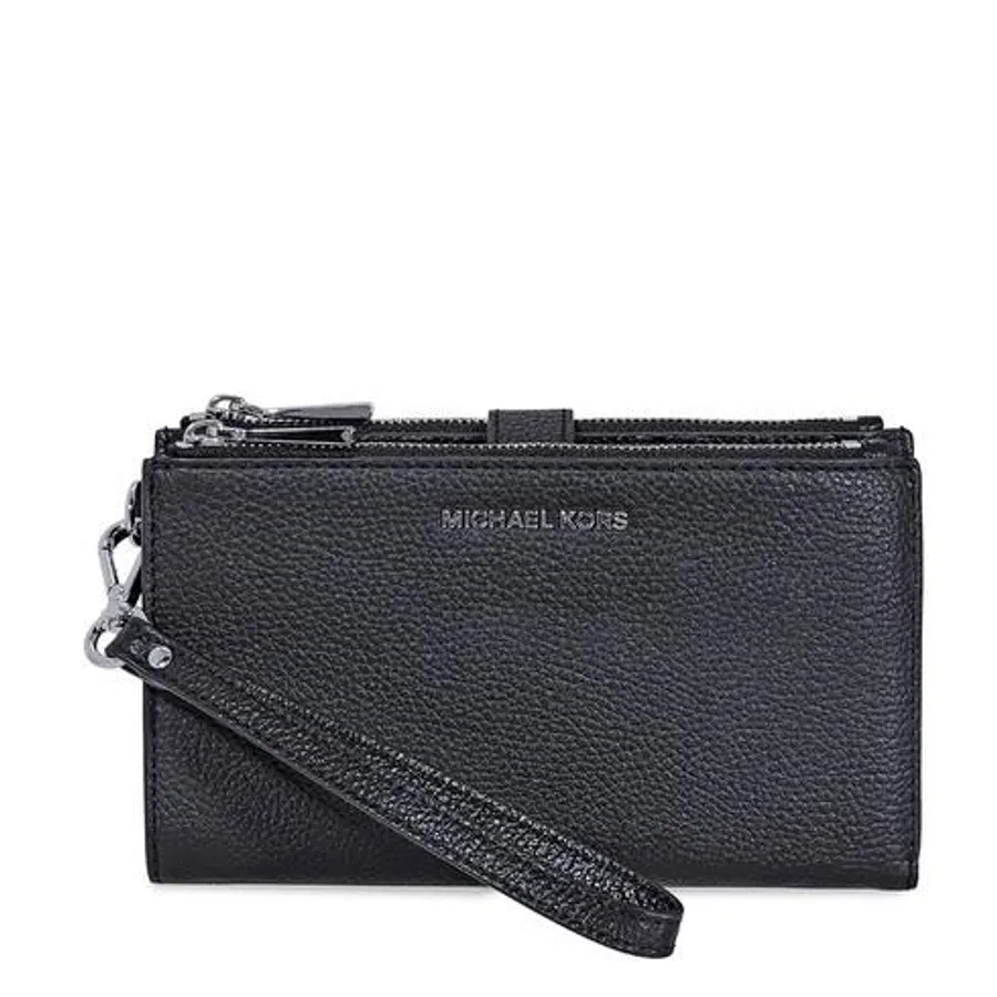 Order Vi Cầm Tay Michael Kors Adele Double Zip Wristlet Black Mau đen Michael Kors đặt Mua Hang Mỹ Jomashop Online