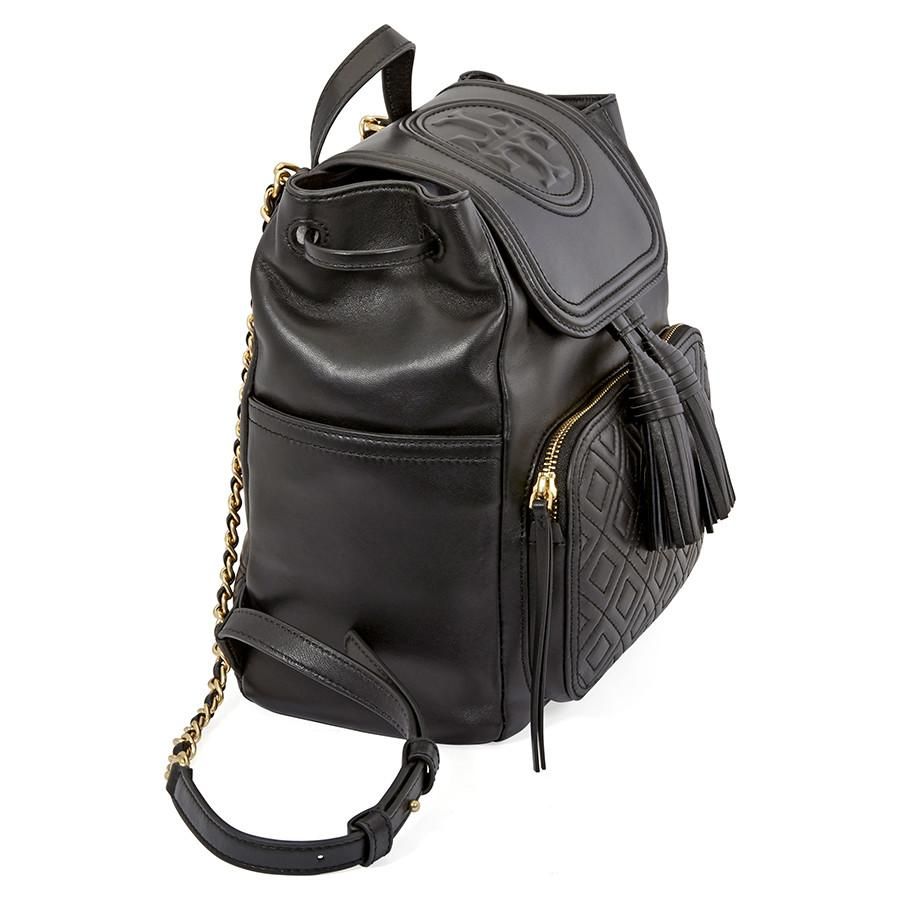 Mua Balo Tory Burch Fleming Leather Backpack- Black Màu Đen - Tory Burch -  Mua tại Vua Hàng Hiệu 45143-001