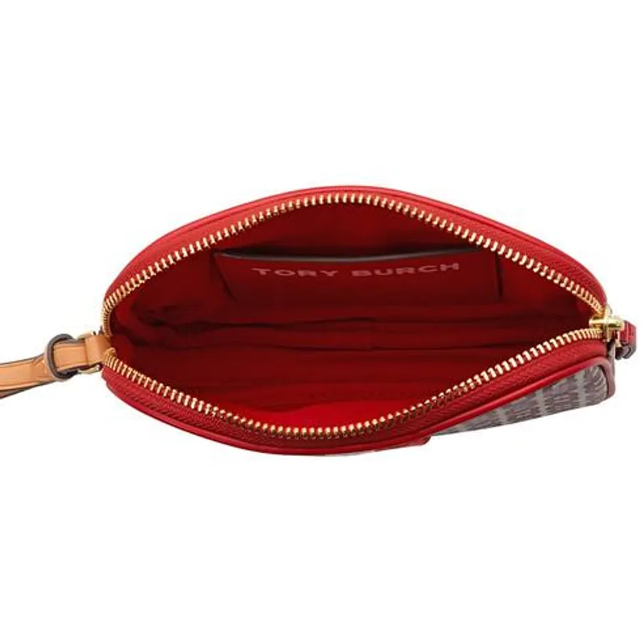 Túi Cầm Tay Tory Burch Gemini Link Canvas Wristlet- Liberty  display picture 1