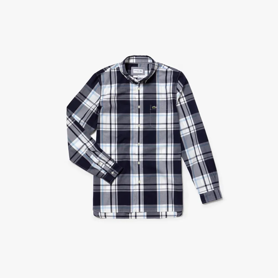 Mua Ao Sơ Mi Lacoste Ch 5142 51 525 Kẻ Caro đen Trắng Size Fr 40 Lacoste Mua Tại Vua Hang Hiệu Ch 5142 51 525