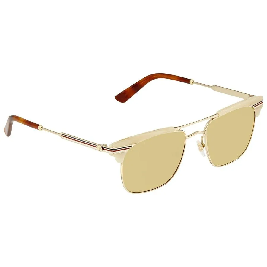 Kính Mát Gucci Browline Men's Sunglasses GG0287S 005 52 Vua Hàng