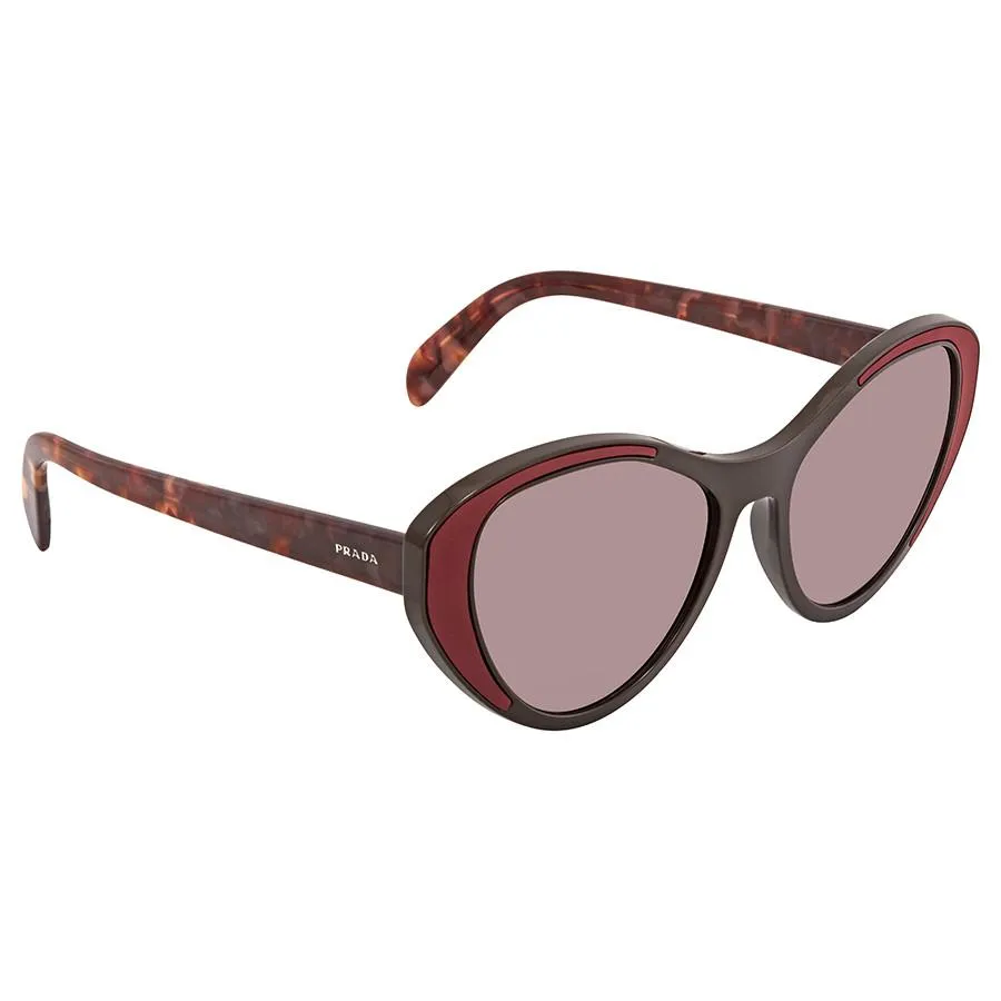 Order Kính Mát Prada Violet Cat Eye Ladies Sunglasses - Prada - Đặt mua  hàng Mỹ, Jomashop online