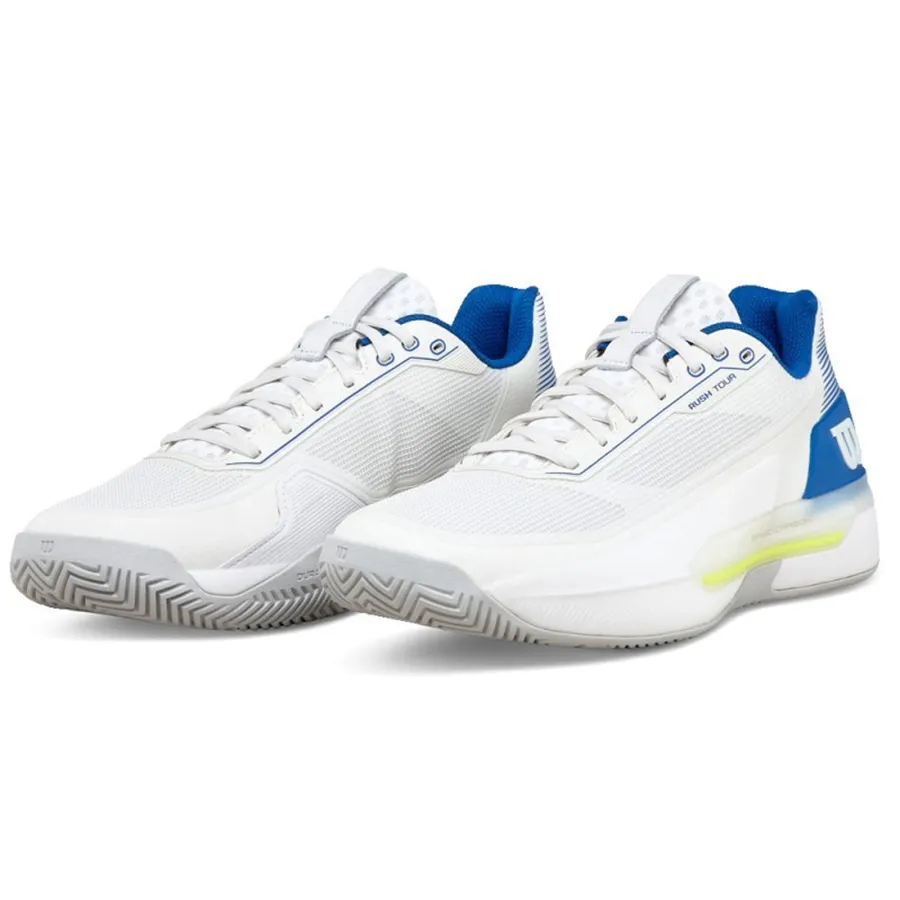Giày Tennis/Pickleball Nam Wilson Rush Tour WRS337220U Màu Trắng Size 42