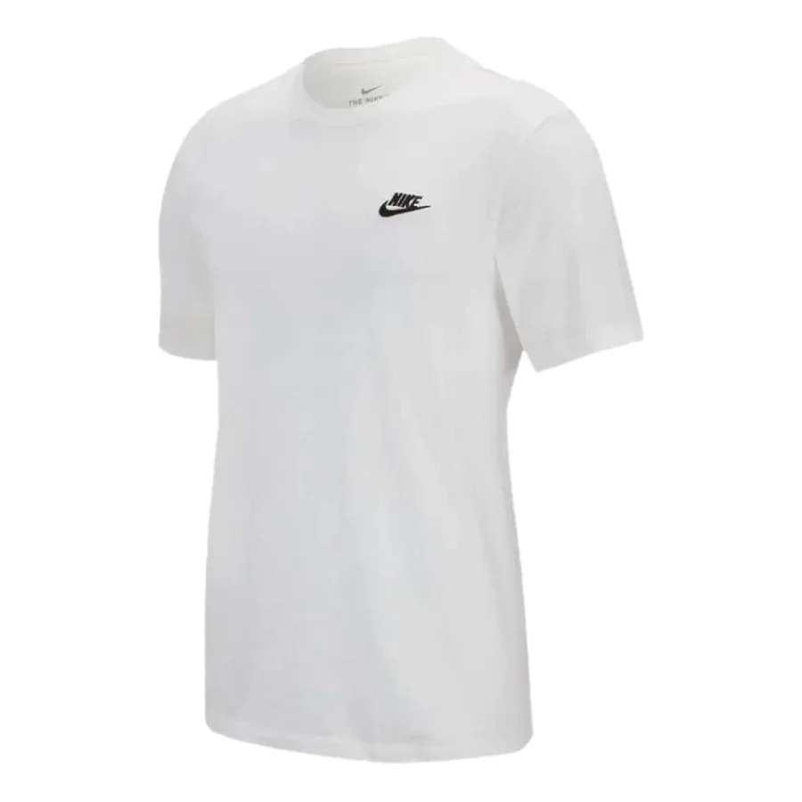 Áo Thun Nam Nike Essential Embroidered White AR4999-101 Màu Trắng Size L