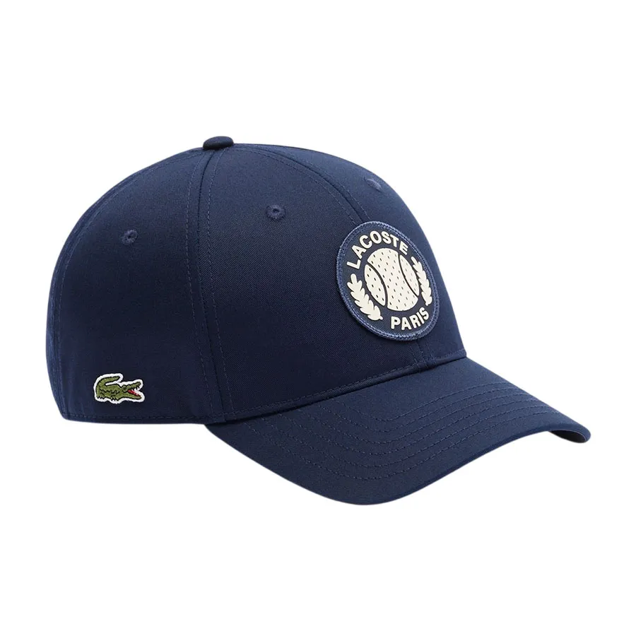 Mũ Lacoste Adjustable Twill Baseball Cap RK9454 166 Màu Xanh Navy Size M