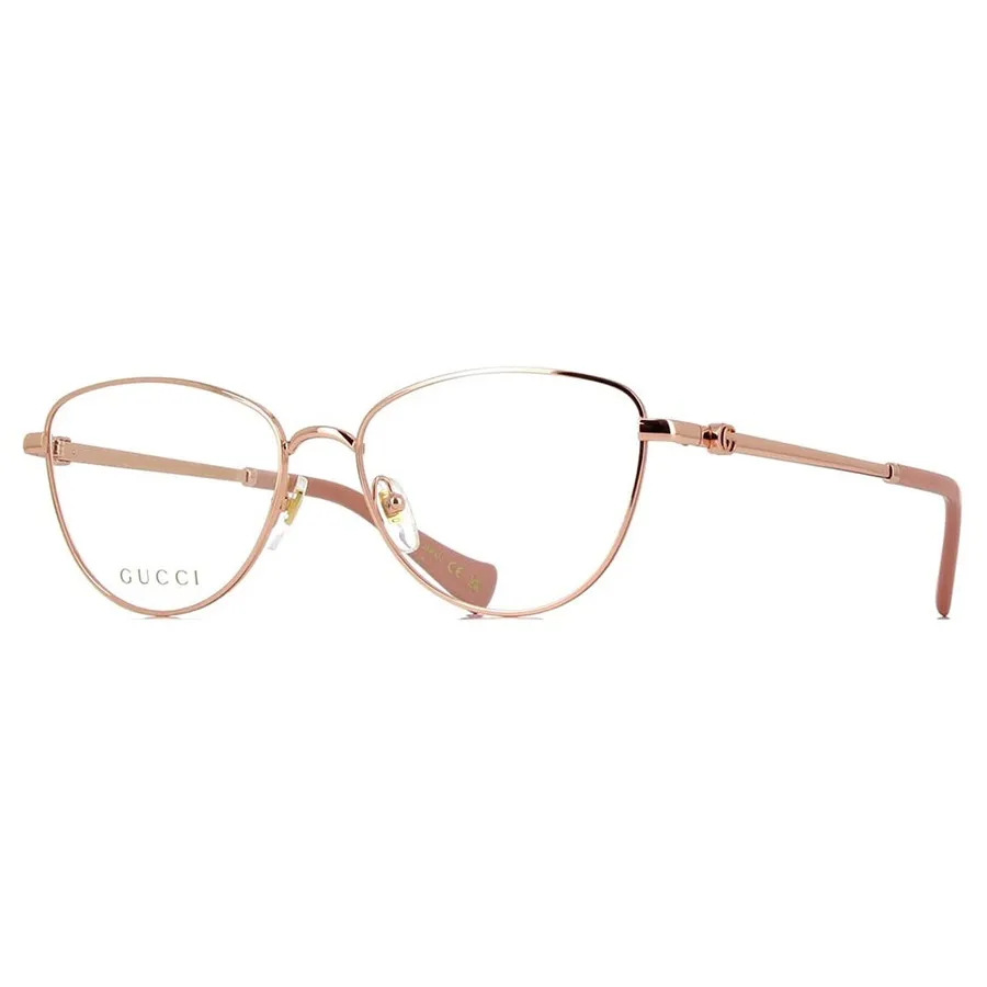 Kính Mắt Cận Unisex Gucci GG1595O 002 Màu Vàng Hồng
