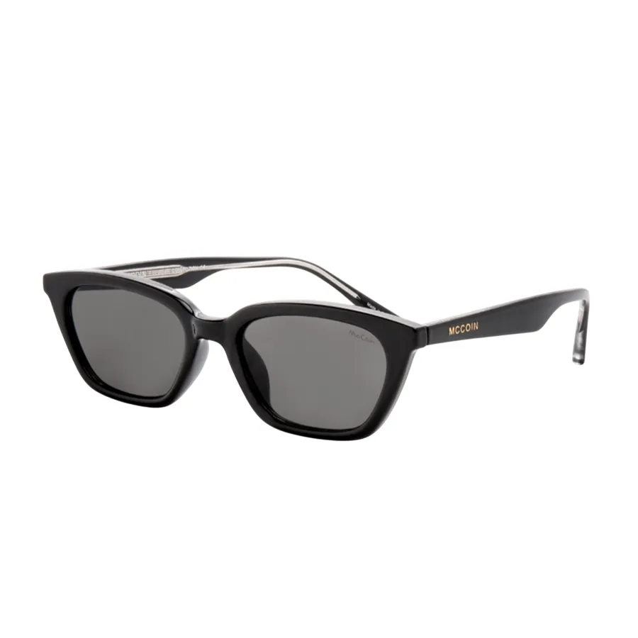 Kính Mát Nữ Mccoin Cos 01 Sunglasses Màu Xám/Đen