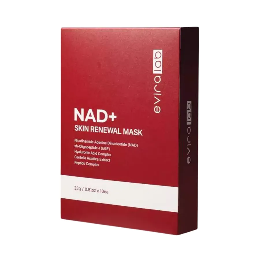 Mặt Nạ Phục Hồi Tái Tạo Và Trẻ Hóa Làn Da Eviralab NAD+ Skin Renewal Mask 10 Miếng