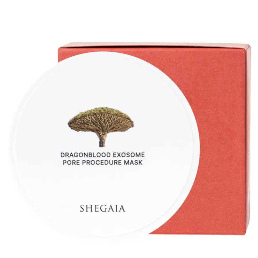 Mặt Nạ Đất Sét Se Khít Lỗ Chân Lông Shegaia Dragon Blood Exosome Pore Procedure Mask 150g