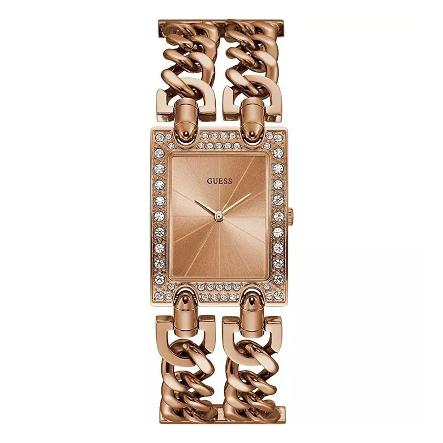 Đồng Hồ Nữ Guess&nbsp;Vanity Rose Gold Watch 28.5x39mm Màu Vàng Hồng
