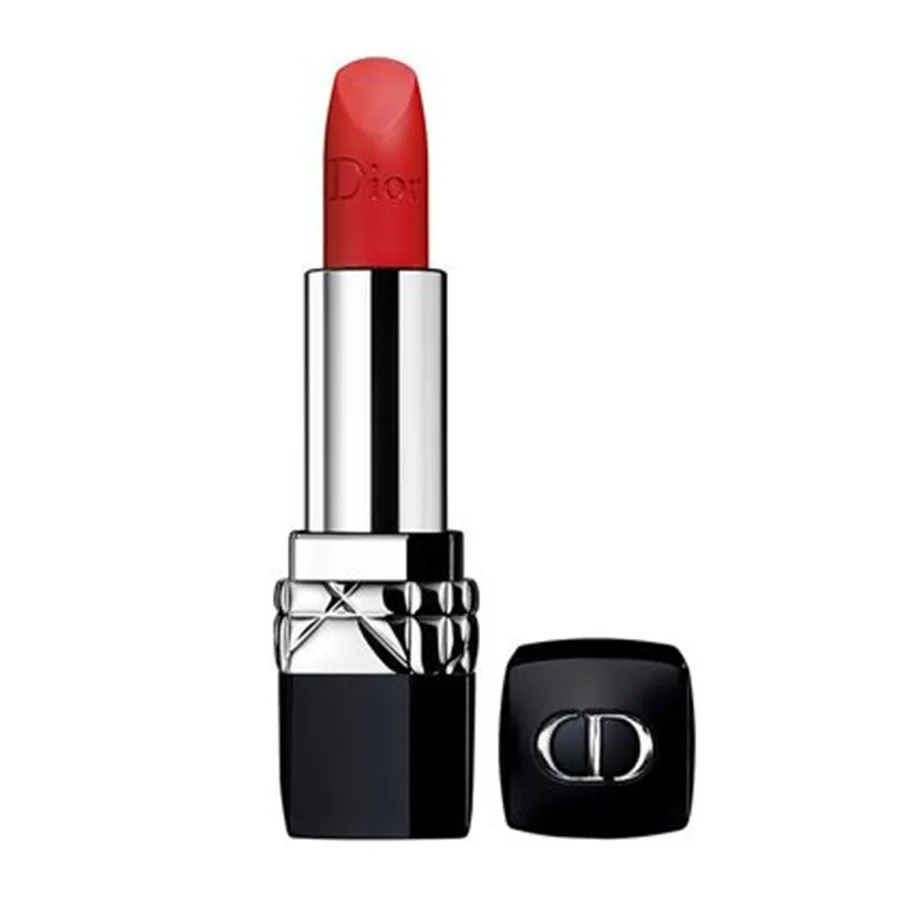Son Dior Rouge Dior 999 Matte Màu Đỏ Thuần