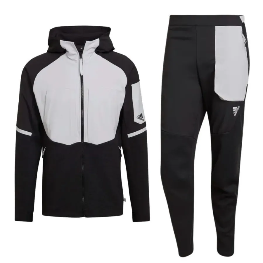 Bộ Quần Áo Nam Adidas Premium Designed For Gameday HG5859/HG5862 Màu Đen Xám Size M