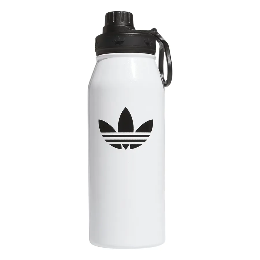 Bình Giữ Nhiệt Adidas Ori L Steel 1L Metal Bottle JK4222 Màu Trắng/Đen