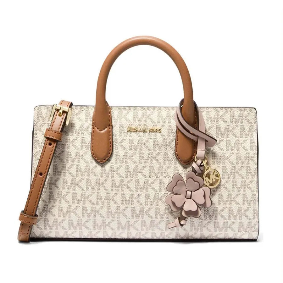 Túi Đeo Chéo Nữ Michael Kors&nbsp;MK Ascarlett Extra-Small Crossbody Bag Màu Nâu - Be