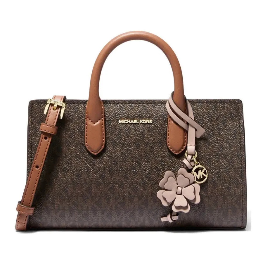 Túi Đeo Chéo Nữ Michael Kors&nbsp;MK Ascarlett Extra-Small Crossbody Bag Màu Nâu Đậm