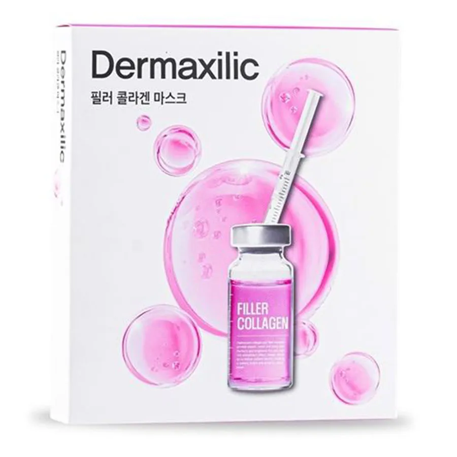 Mặt Nạ Thạch Cấp Ẩm, Mờ Nhăn Dermaxilic Filler Collagen Mask (5 Miếng)
