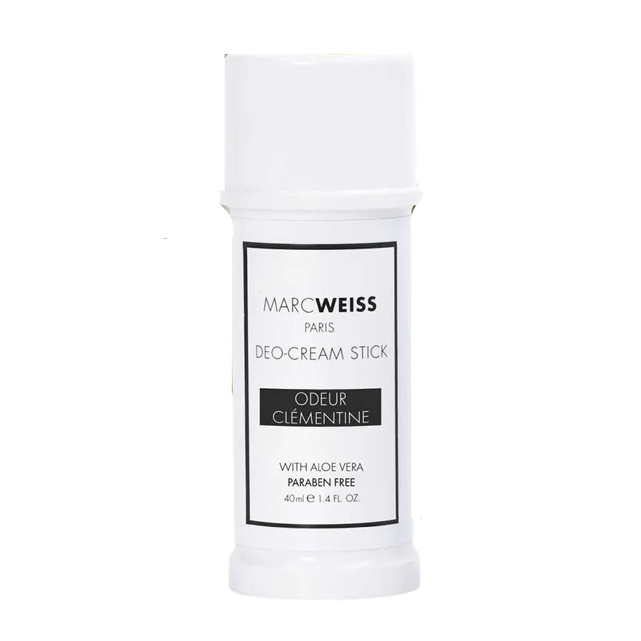 Thanh Khử Mùi Hương Nước Hoa Ngăn Mồ Hôi Marcweiss Paris Deo-Cream Stick Odeur Clémentine 40ml