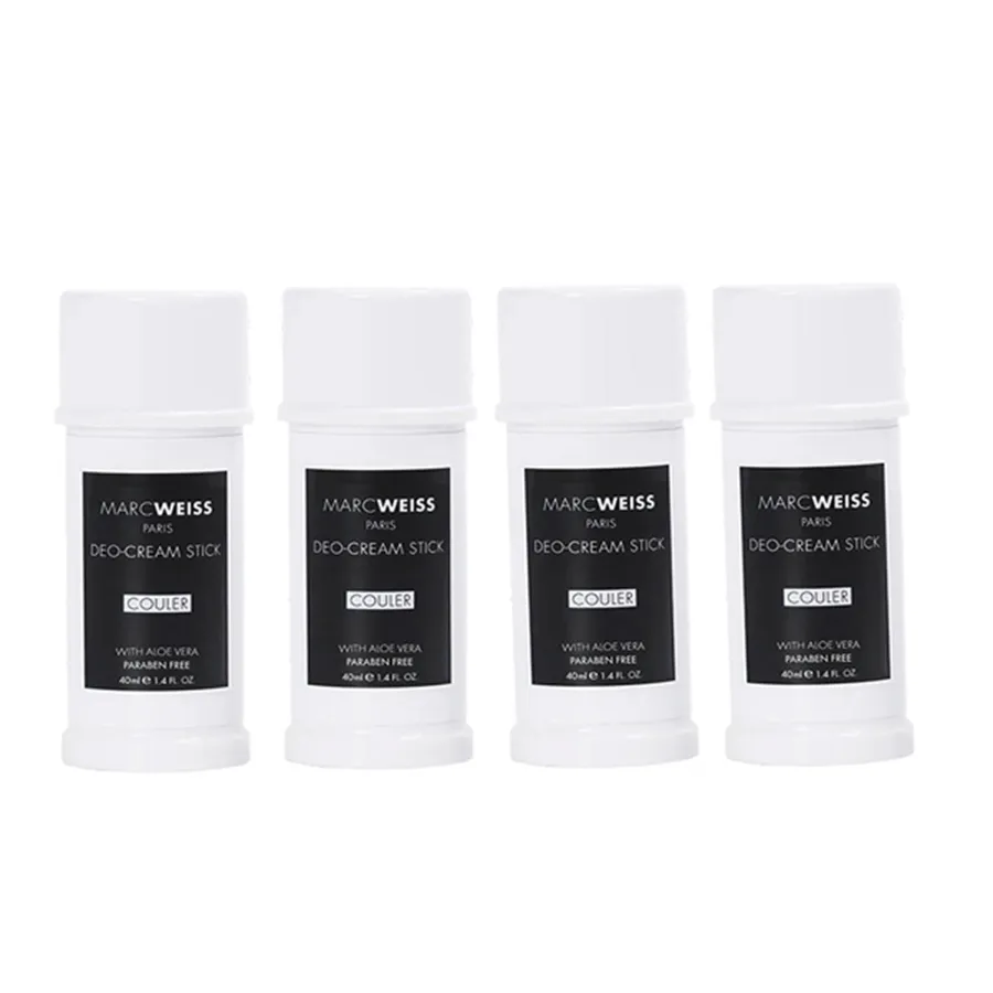 Combo 4 Thanh Khử Mùi Hương Nước Hoa Ngăn Mồ Hôi Marcweiss Paris Deo-Cream Stick Couler (4 x 40ml)