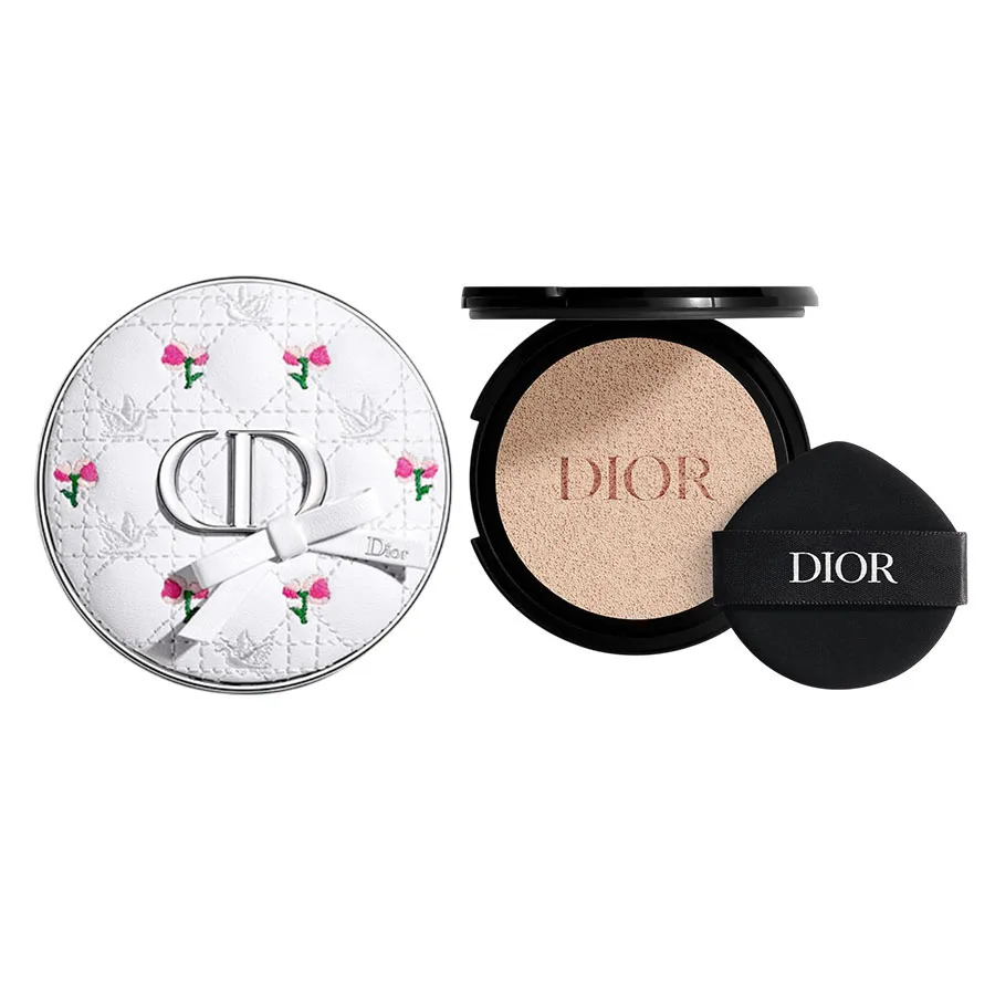 Case Trắng + Lõi Phấn Nước Dior Forever Skin Glow Tone 0N