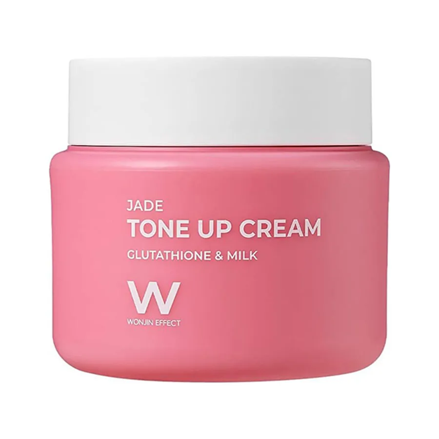 Kem Dưỡng Da Wonjin Effect Jade Tone Up Cream Glutathione & Milk 100ml