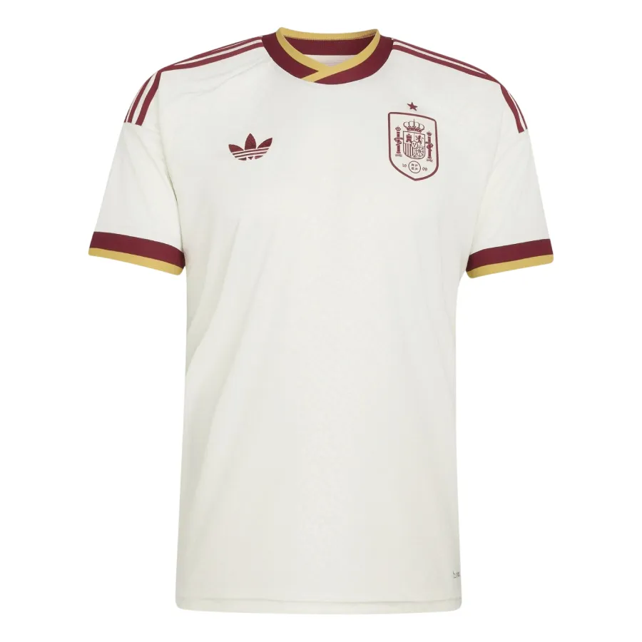 Áo Thun Nam Adidas Spain National Team Men's Away Jersey 26 JN4397 Tshirt Màu Trắng Size XL