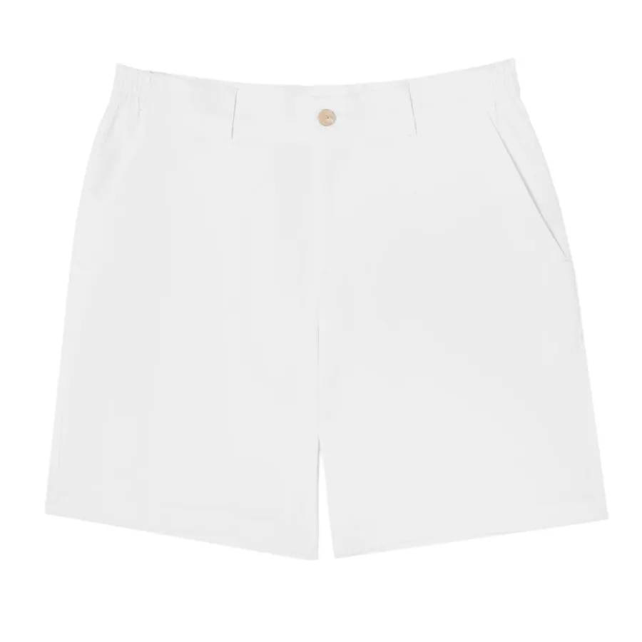 Quần Short Nam Lacoste Bermuda Sport Regular Fit Shorts FH379E 001 Màu Trắng Size 38