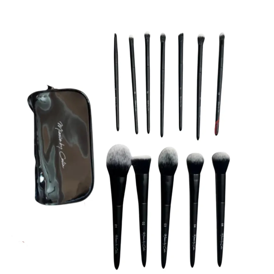 Set Cọ Trang Điểm Missie By Celin 12 Cây Màu Đen