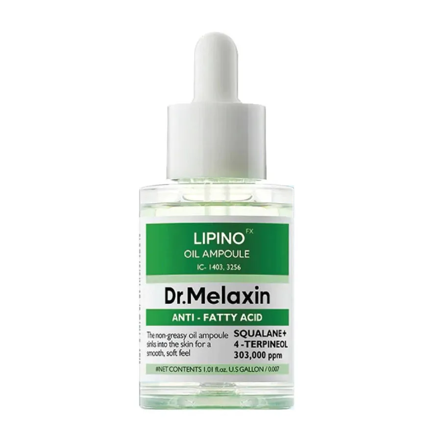 Serum Dưỡng Da, Giảm Mụn Nhờn Dr.Melaxin Lipino Oil Ampoule 30ml