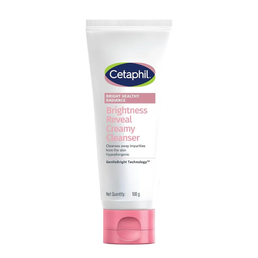 Sữa Rửa Mặt Hỗ Trợ Làm Sáng Da Cetaphil Bright Healthy Radiance Brightness Reveal Creamy Cleanser 100g