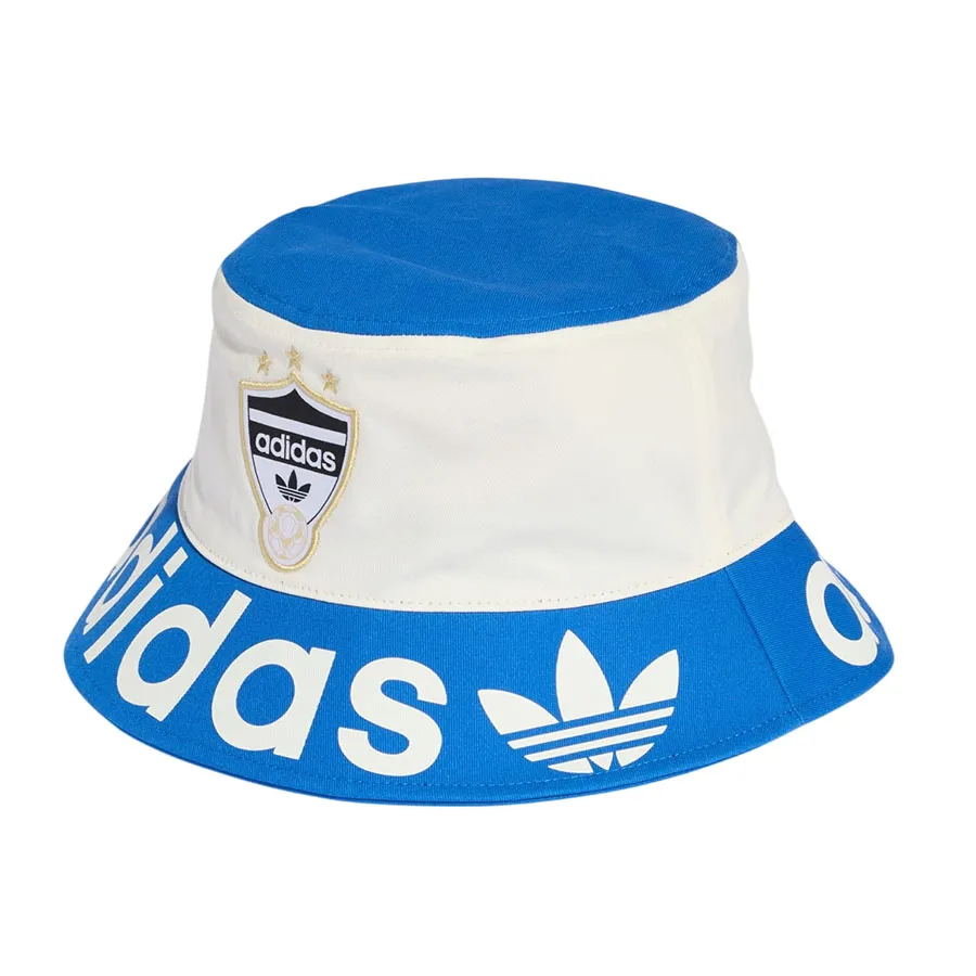Mũ Adidas Bucket Hat KE0641 Cloud White / Blue Màu Xanh Trắng
