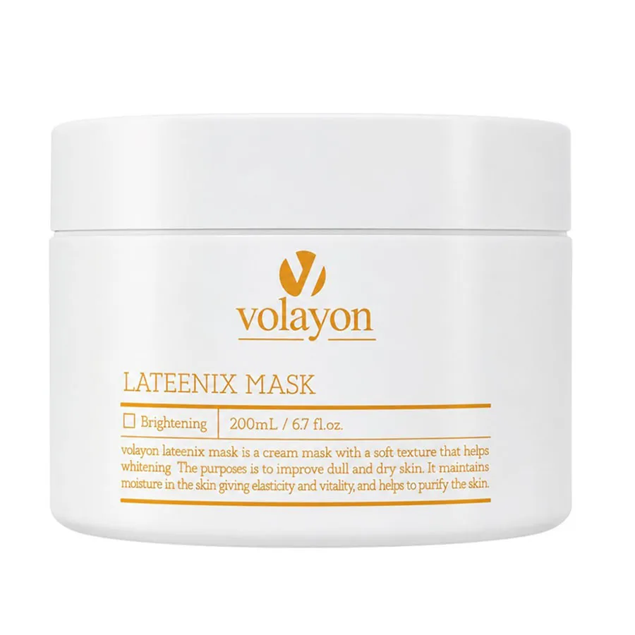 Mặt Nạ Ủ Trắng Dưỡng Sáng, Mờ Thâm Nám Volayon Lateenix Mask 200ml